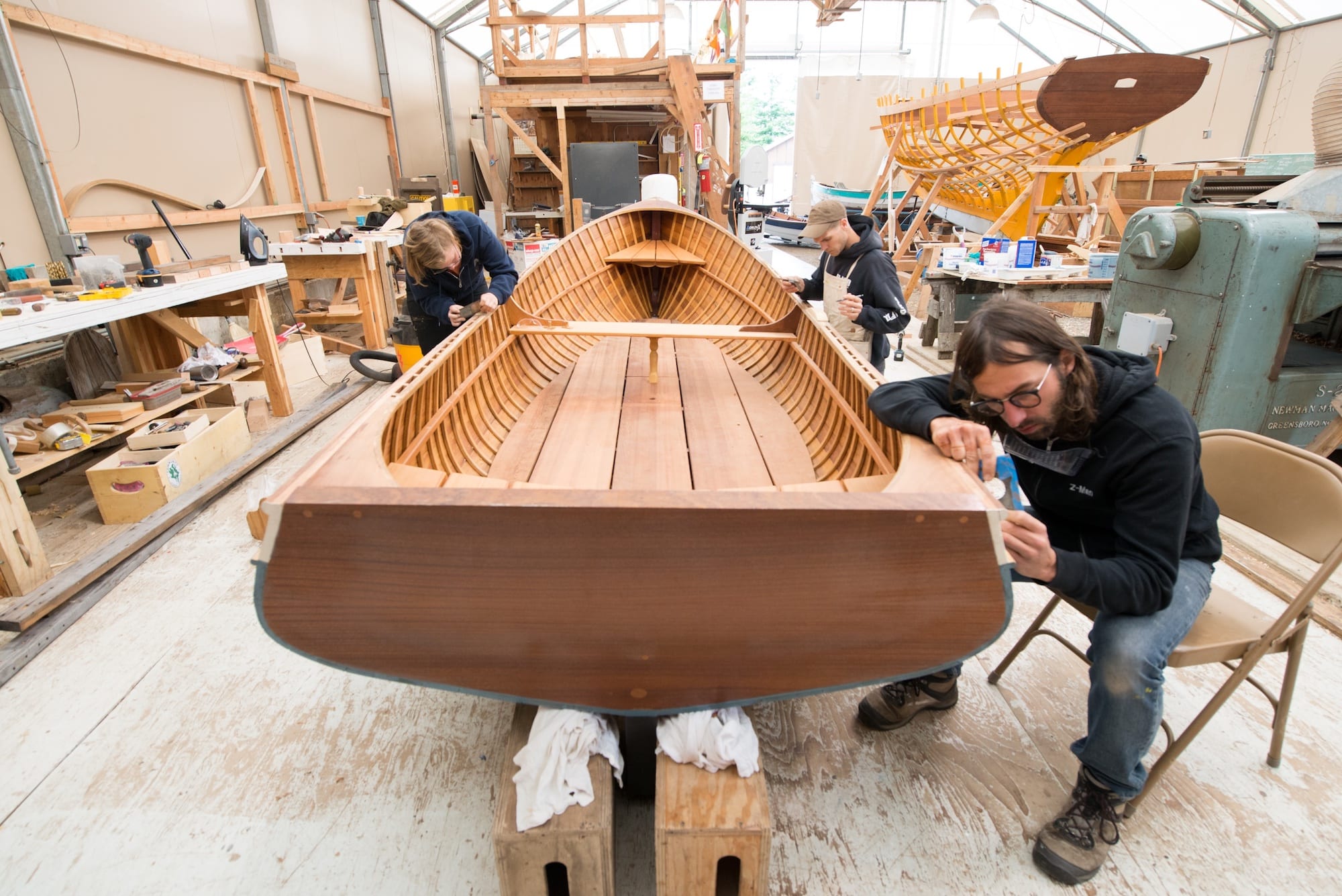 How a Washington Boatbuilding School Keeps History Afloat