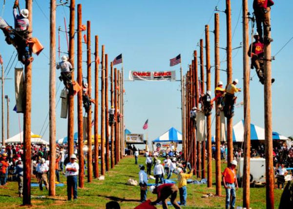 Field Service as Extreme Sport? Check Out the Lineman’s Rodeo