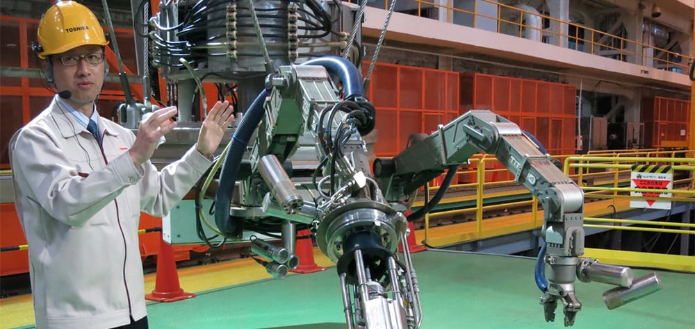 Toshiba Creates Giant Robot to Clean Up Fukushima’s Nuclear Disaster