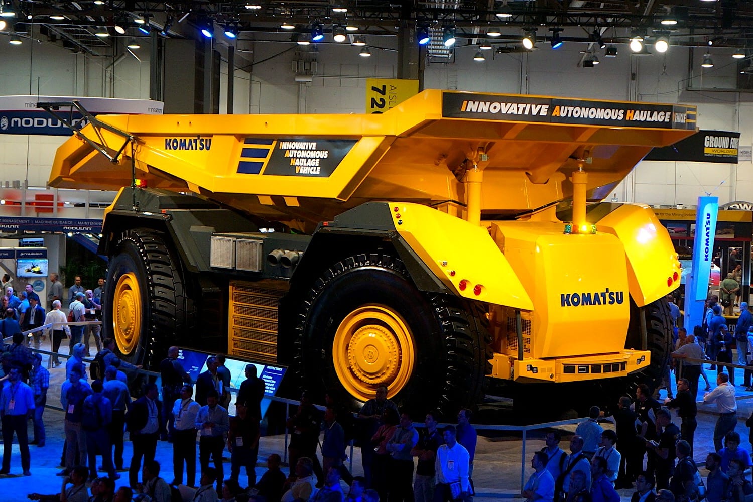Komatsu Unveils Behemoth Autonomous Mining Truck