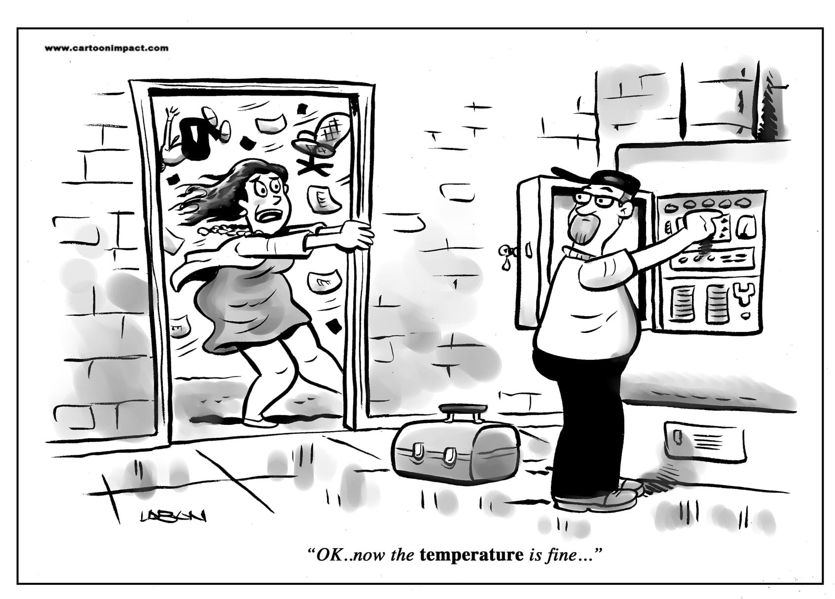 Featured image of post Hvac Technician Cartoons I have the primary ambition to install maintain