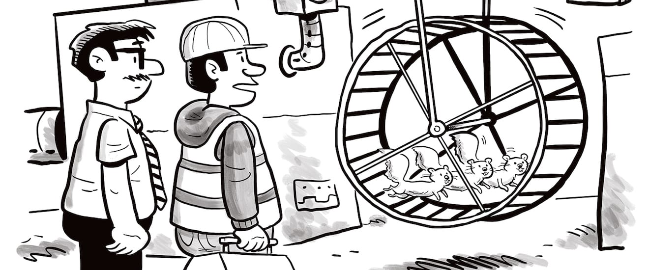 Comic Brake: Before the IoT, There Were … Squirrels