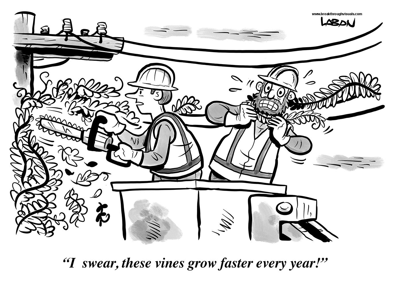 Comic Brake: Vines