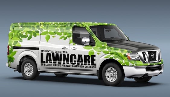New NV-Series Vans from Nissan Come with a Perk: Free Signage
